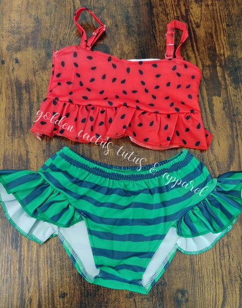 Watermelon Bikini (ready to ship)