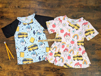 School Smiley Tee & Peplum