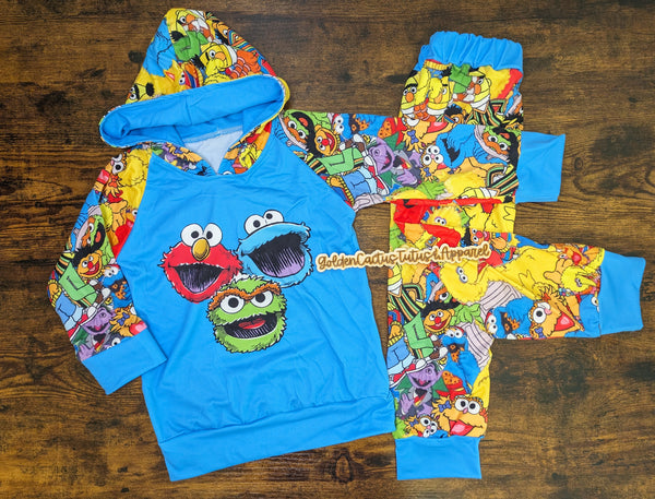 Street Friends Hoodie Set