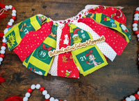 Mean Guy Christmas Tutu Skirt (RTS 2/3T)