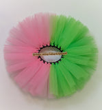 Green & Pink Tutu (RTS: 3/4T)