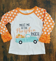 Camisas de parche de calabaza