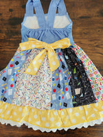 School Bus Ruffle Dress