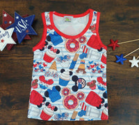 Patriotic Magical Snacks Tops