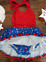 Bomb Pop Skirted Romper