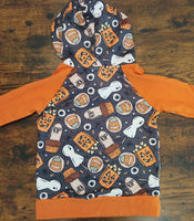 Conjunto de sudadera con capucha de golosinas de Halloween