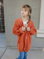 Burnt Orange Knit Sweater