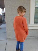 Burnt Orange Knit Sweater