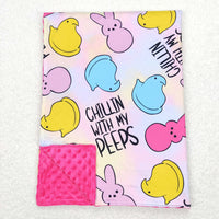 Easter Minky Blankets