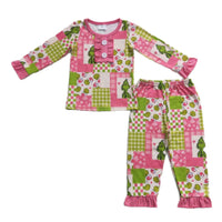 Pijamas navideños de patchwork