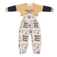 Gold New Year Romper Set