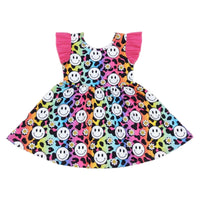 Neon Smiley Dress