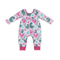 Dino Love Romper