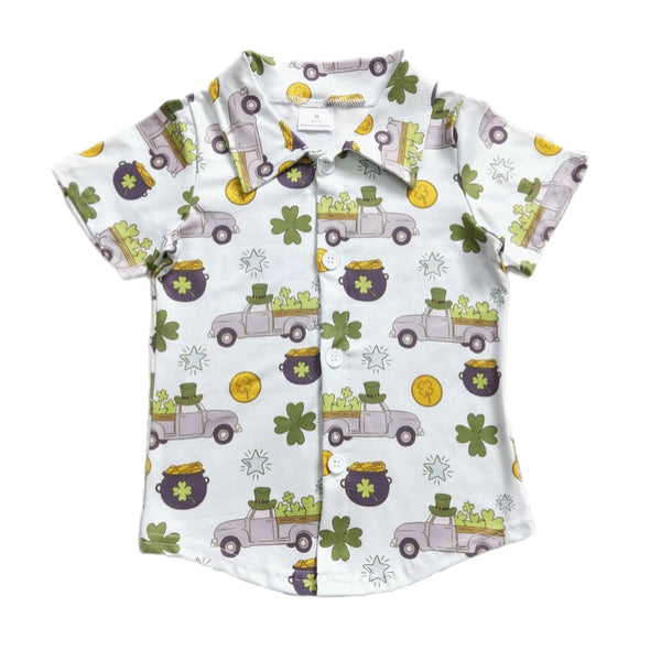 Lucky Truck Button Up