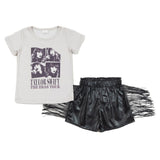 Eras Shorts-Sets aus Kunstleder