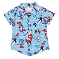 Cat in the Hat Button Up