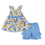 Blue Floral Sets