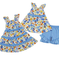 Blue Floral Sets