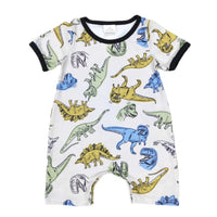 Dino Shorts Romper