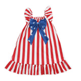 Bow Back Flag Dress