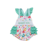 Teal Floral Mama's Girl Sets