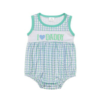 Mint Embroidered Daddy Sets