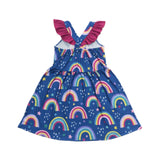 Blue Rainbow Dress