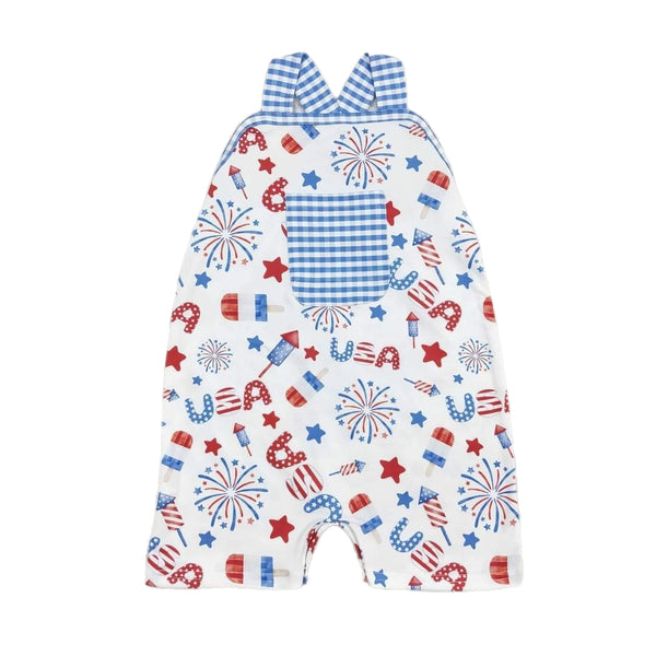 USA Fireworks Romper