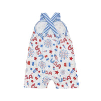 USA Fireworks Romper