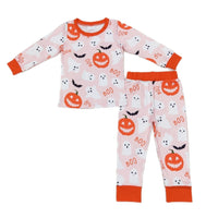 Ghost & Pumpkin Halloween Pajamas