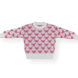 Pink Coquette Knit Sweater