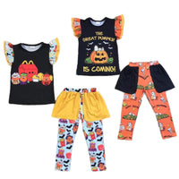 Spooky Skirted Pants Sets