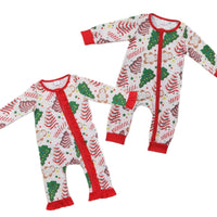 Christmas Cakes Rompers