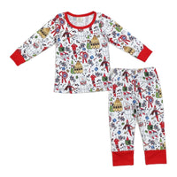 Superhero Elf Pajamas (bamboo blend)