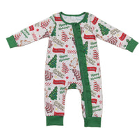 Christmas Snacks Rompers (bamboo blend)