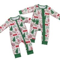 Christmas Snacks Rompers (bamboo blend)