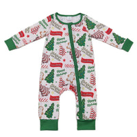 Christmas Snacks Rompers (bamboo blend)