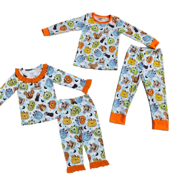 Pumpkin Character Pajamas