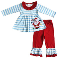 Embroidered Santa Sets