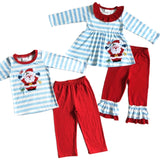 Embroidered Santa Sets