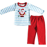 Embroidered Santa Sets