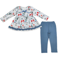 Snowman Pants Set