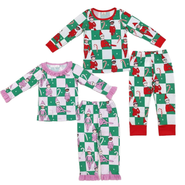 Christmas Elf Pajamas (bamboo blend)