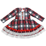 Classic Christmas Plaid Dress