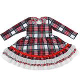 Classic Christmas Plaid Dress