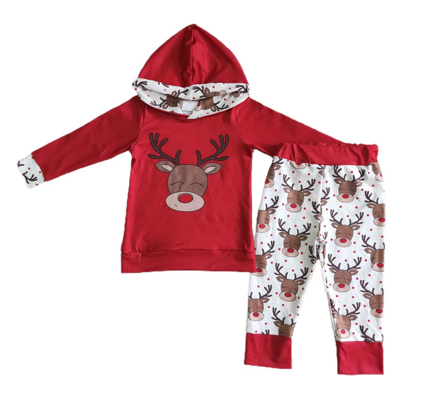 Rudolph Hoodie Set