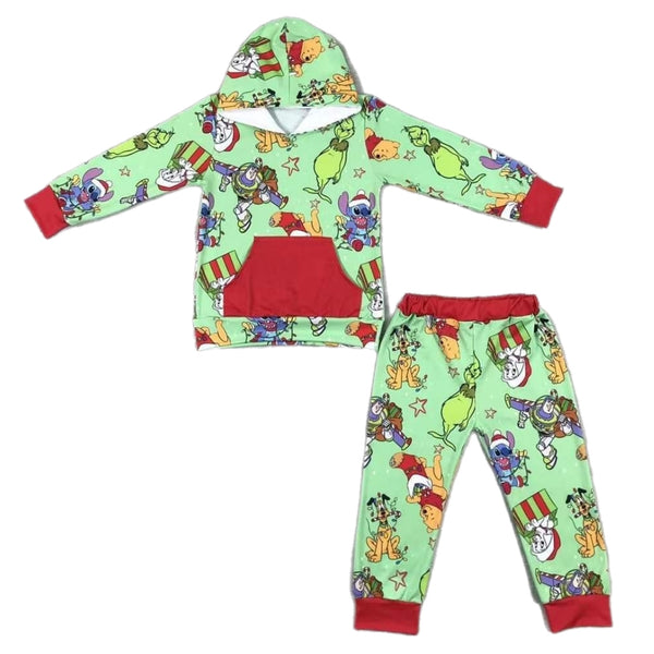 Christmas Character Hoodie Set