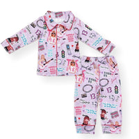 Taylor Swift Winter pajamas girl lavender purple