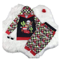 Christmas Cars Hoodie Set