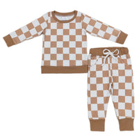 Checkered Pants Sets